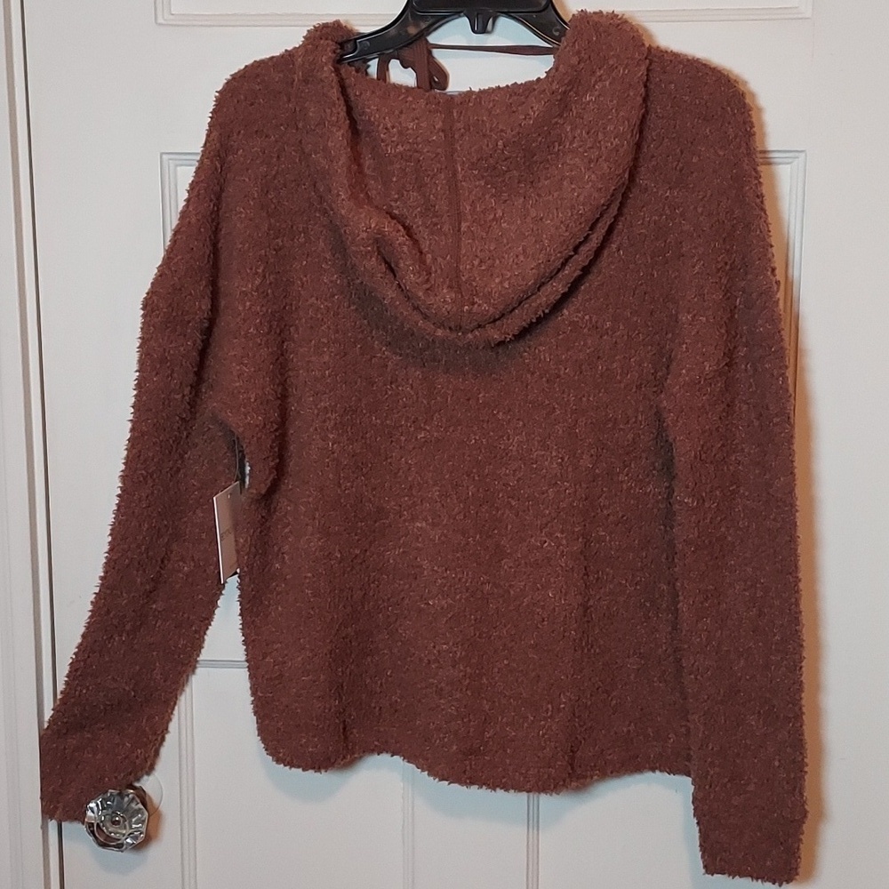 Beyond Yoga Cloud Cover Hoodie Walnut - Picture 15 of 16